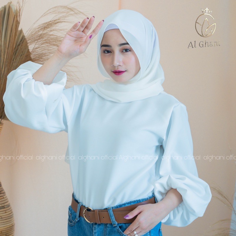 ALGHANI - PASHMINA CERUTY BABYDOLL BASIC TALI SHAWL INSTAN