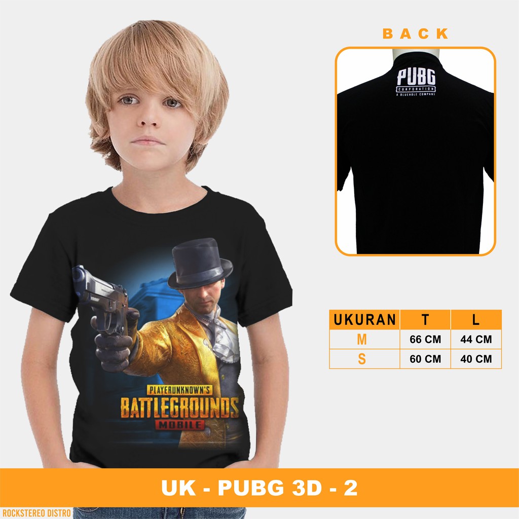 KAOS ANAK GAME - (PUBG 3D / KAOS / PUBGM ) - 2