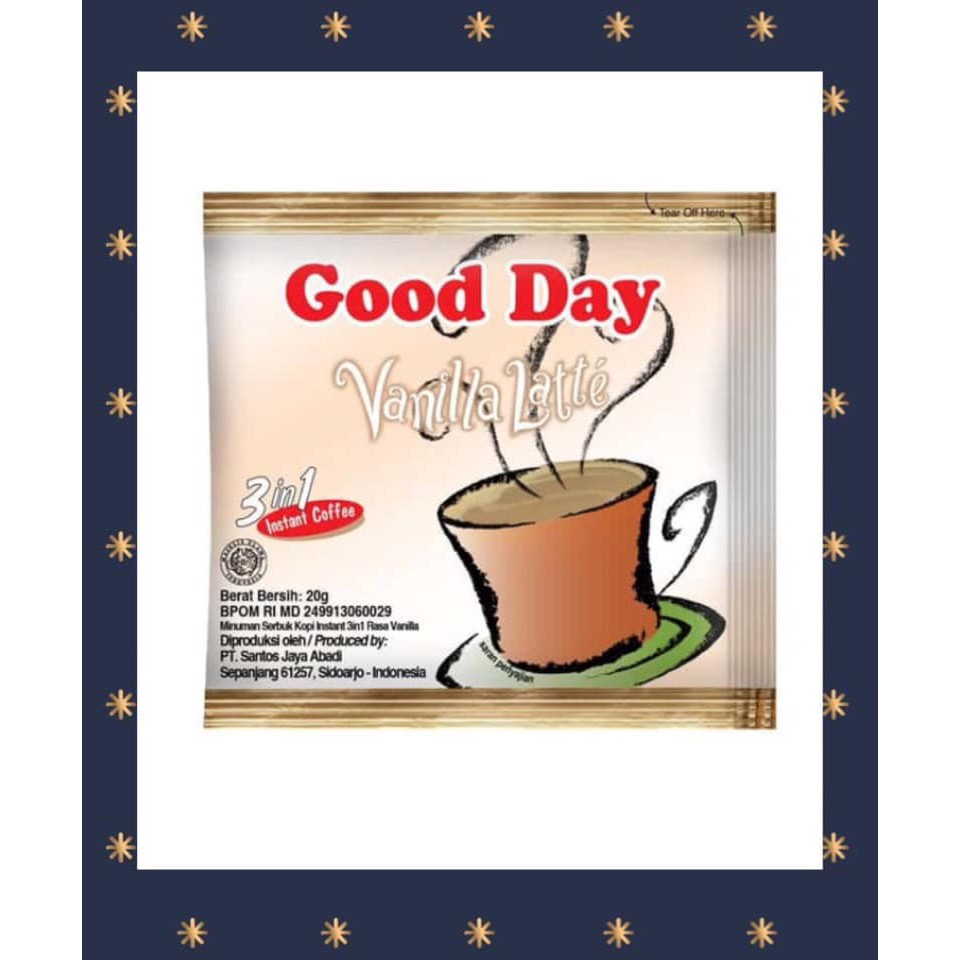 

Good Day Vanilla Latte, 10 sachet