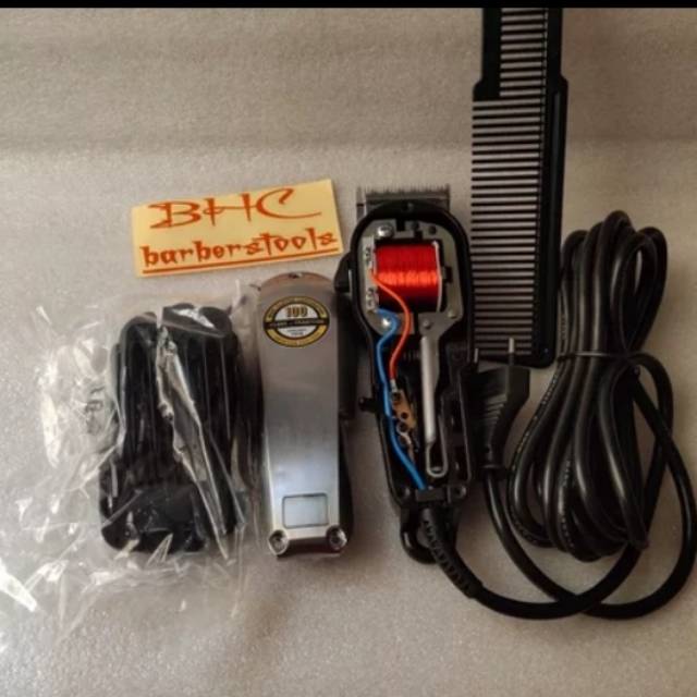 WAHL SUPER TAPER CHROME ORIGINAL USA CROME ASLI HAIR CLIPPER MESIN ALAT POTONG PANGKAS GUNTING CUKUR