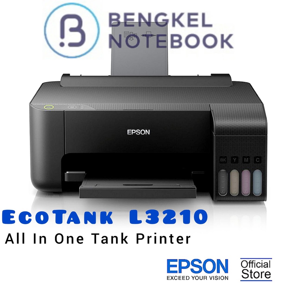 PRINTER EPSON L3210 A4 ECOTANK  PRINT SCAN COPY ALL IN ONE Pengganti L3110