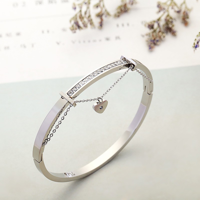 SALE Gelang Bracelet Wanita Aksesoris Titanium Korea Trend Masa Kini Cocok Hadiah GK116