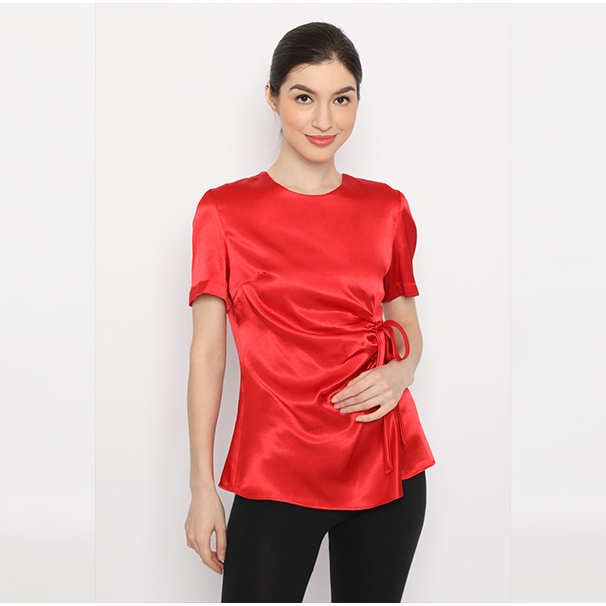 Lyne Halim Blouse Pita Kerut 2955