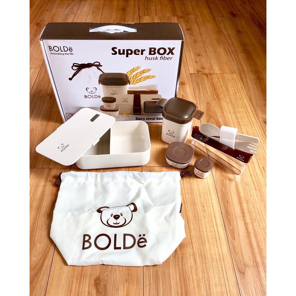 Promo!!! Super Box Hust Fiber Set 6pcs Original BOLDe