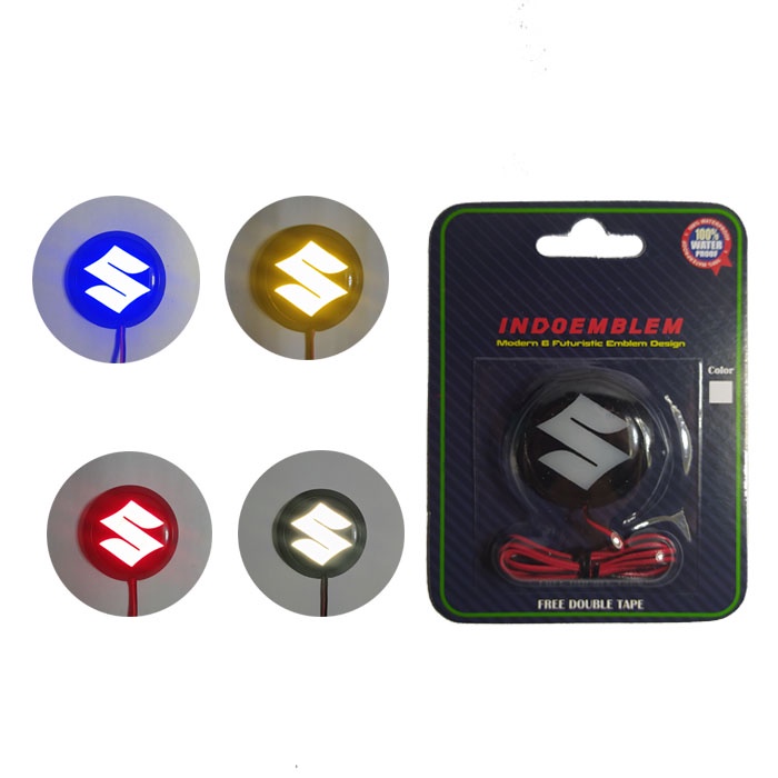 Lampu Led Motor Lampu Variasi Motor Lampu Sein Led Motor Lampu Sen Led Aksesoris Motor Emblem Suzuki