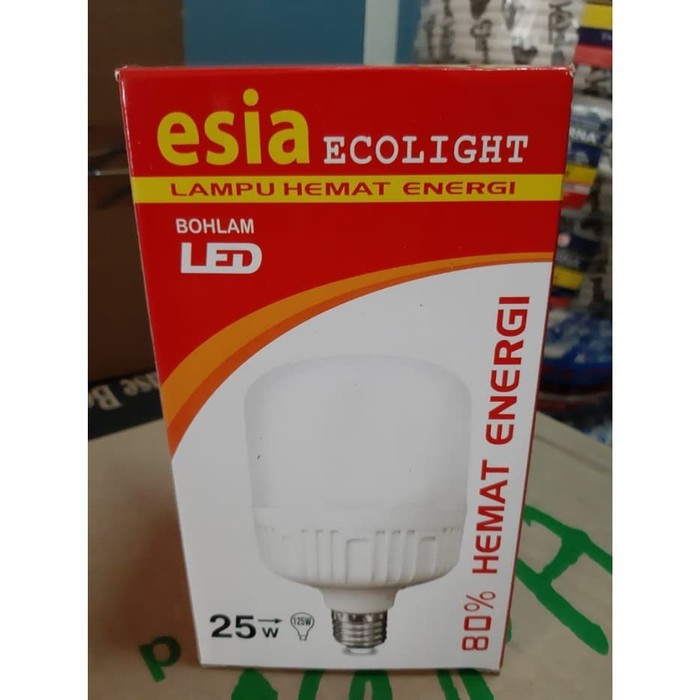 Lampu ESIA LED Bohlam Kapsul 5W 10W 15W 20W 25W Murah Terang Kualitas Mantap