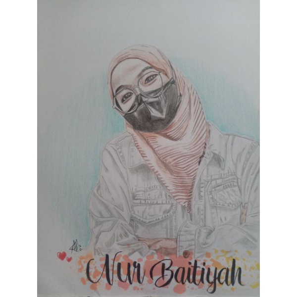 

SKETSA WAJAH 100% HANDMADE [COSTUM] bisa request