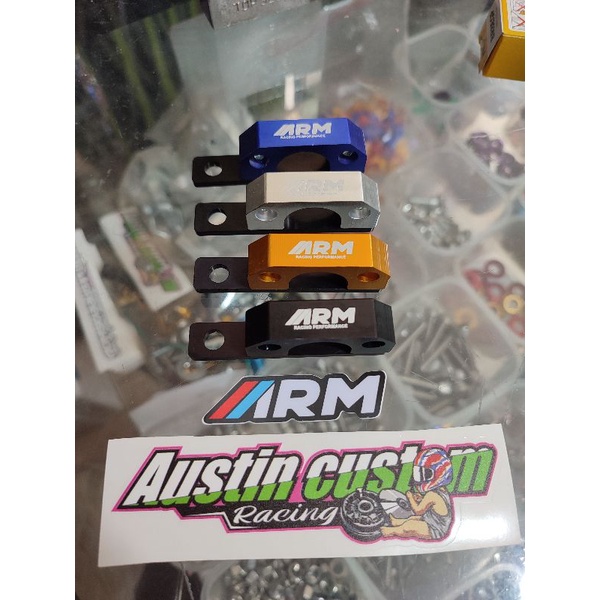 Breket Selang Rem Depan Alumimium ARM Arumi Universal