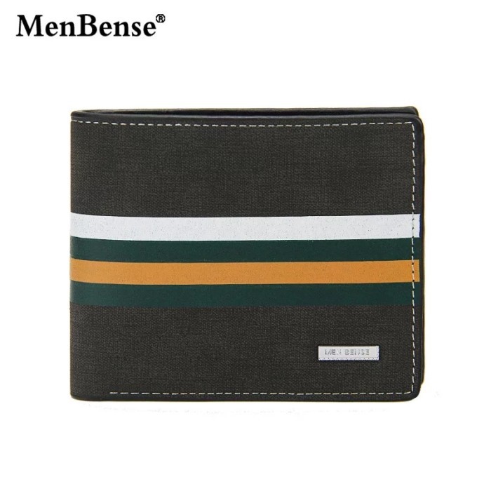 Dompet Pendek Dompet Kulit Pria MenBense Strip 1906