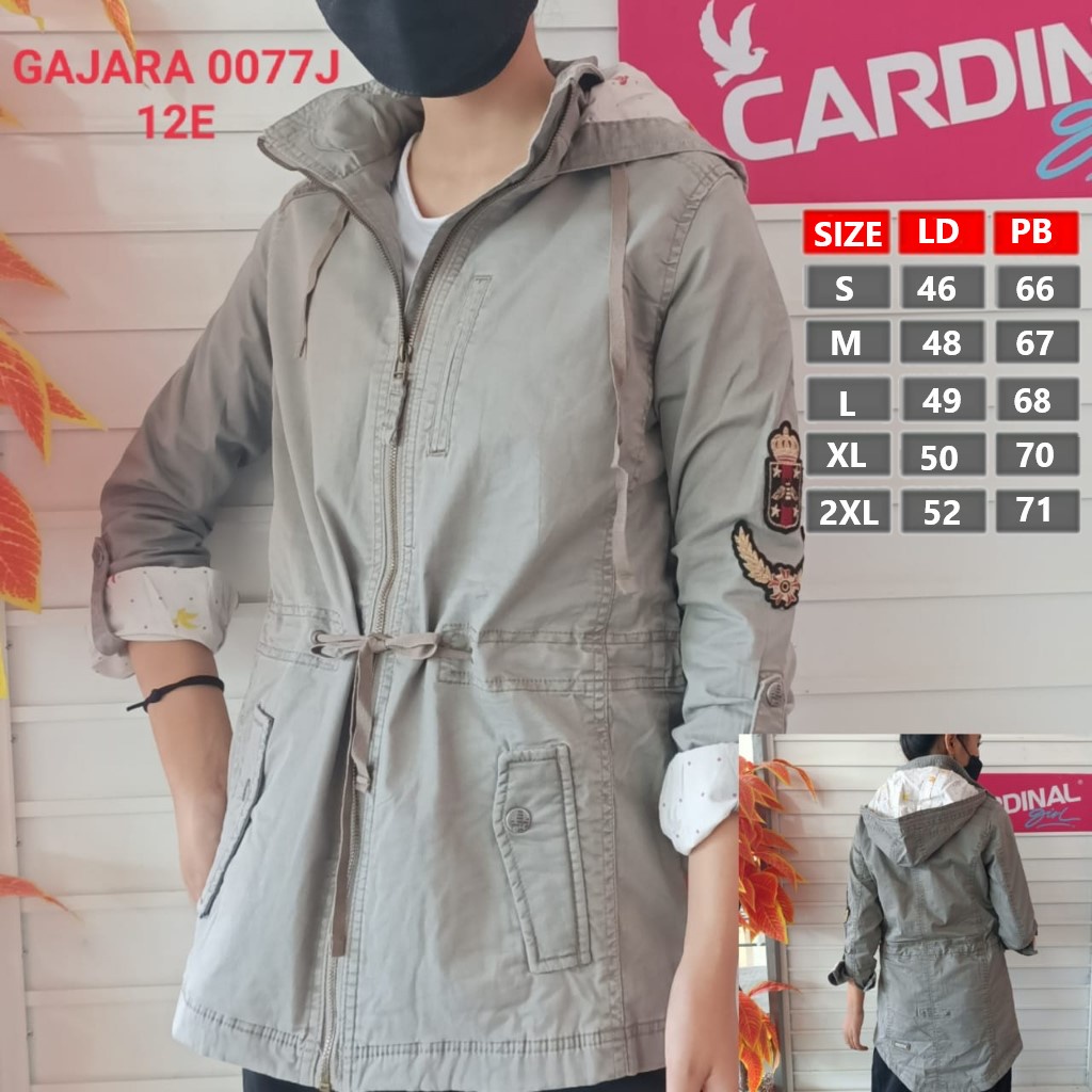 BB CARDINAL GIRL CA JAKET Pakaian Wanita Cardinal Original Outerwear Sweater Jaket Perempuan