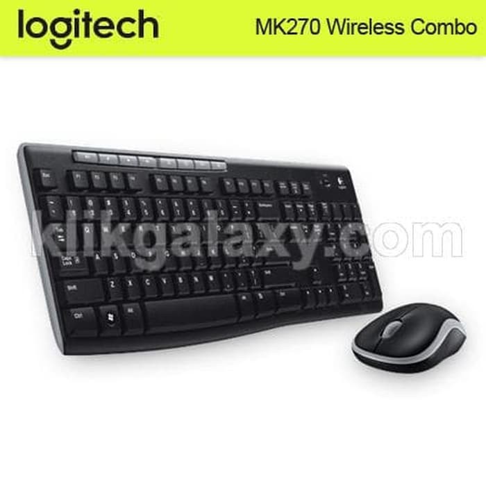 Logitech MK270 Wireless Keyboard Mouse Combo