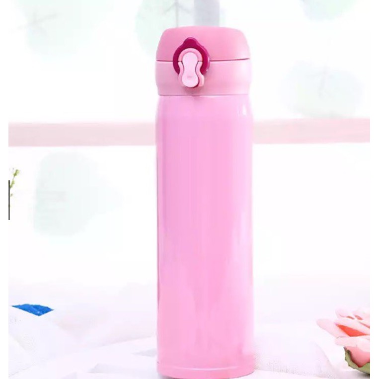 [MH] Botol Minum Thermos Tumbler Dengan Pengukur Suhu Panas Dan Dingin