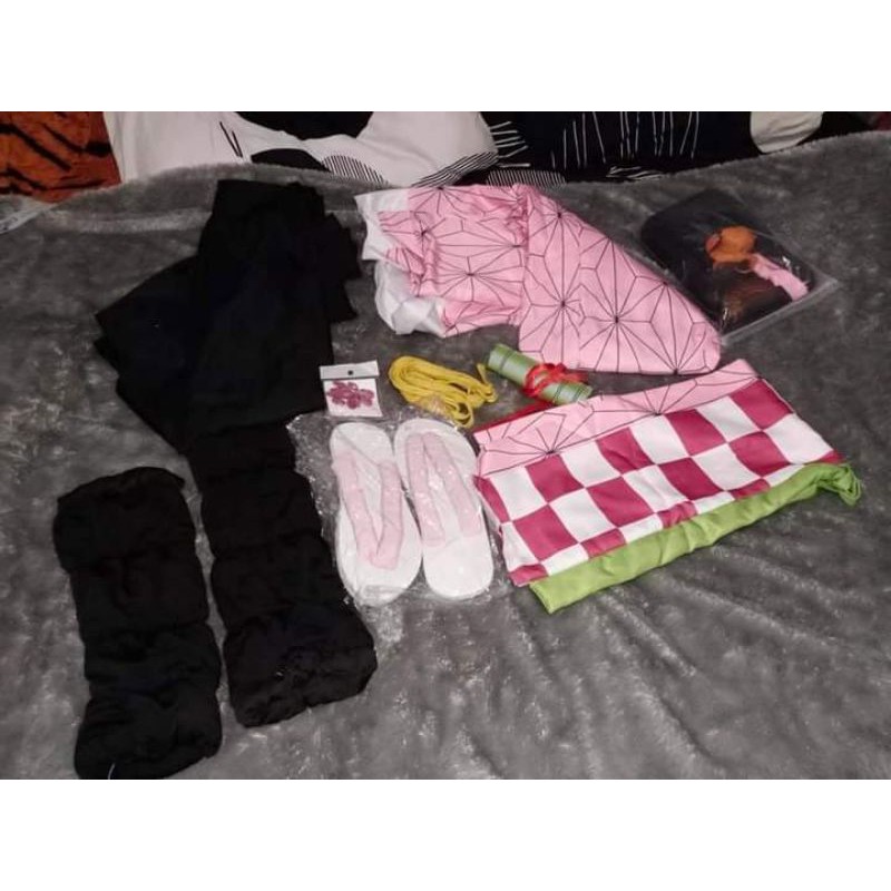 RENTAL Kostum cosplay Nezuko Demon Slayer