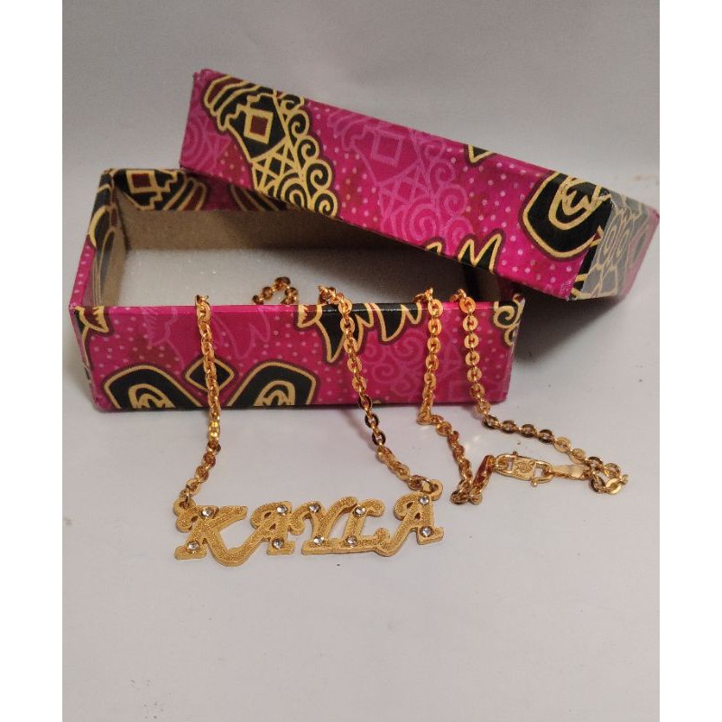 KALUNG NAMA / KALUNG LAPIS EMAS / KALUNG NAMA MURAH