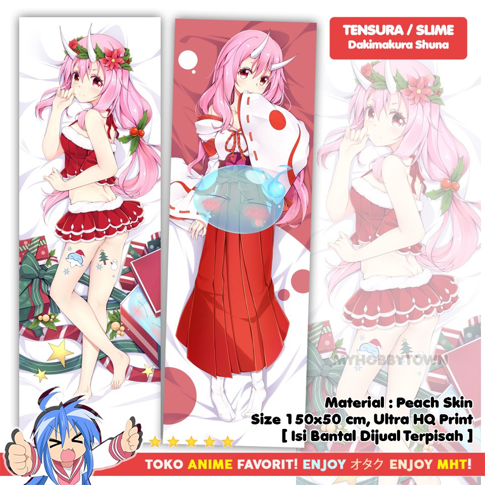 Sarung Bantal Anime Dakimakura Tensei Shittara Slime : Shuna