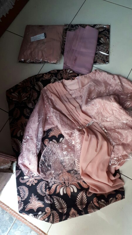 (ada Anak) Nayaka Batik - Batik Couple Set Prilly Slendang Payet