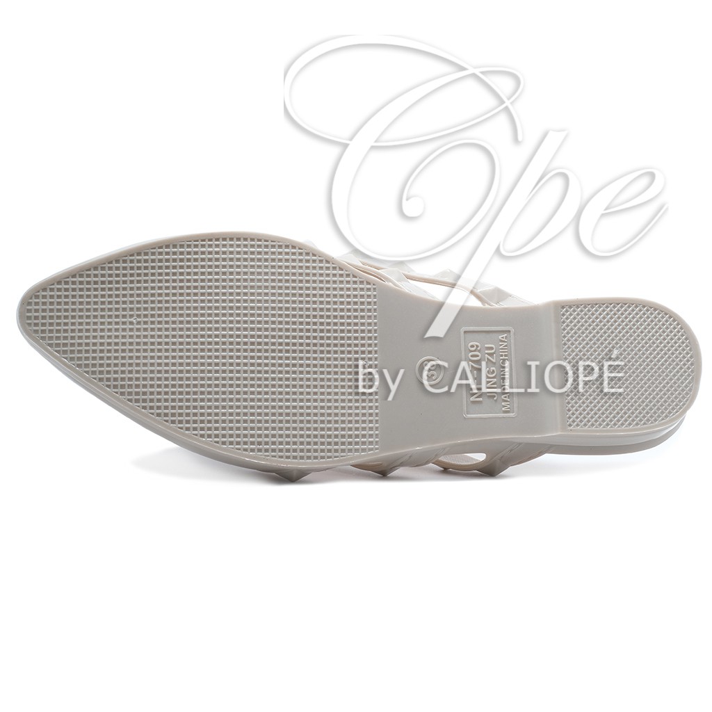 CALL SLPM MULES 093 Sandal Slop Slip On Teplek Wanita Sandal Cewek-8