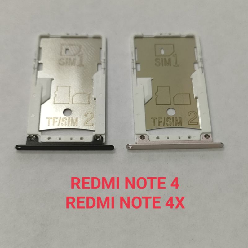 SIMTRAY REDMI NOTE 4 / SLOT SIM CARD REDMI NOTE 4X ORIGINAL