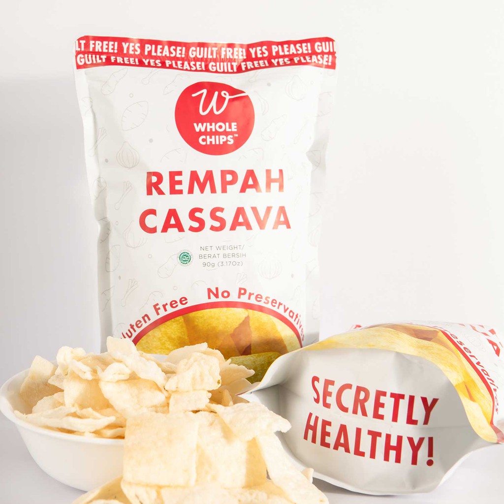 Whole Chips Keripik Singkong Rempah Cassava