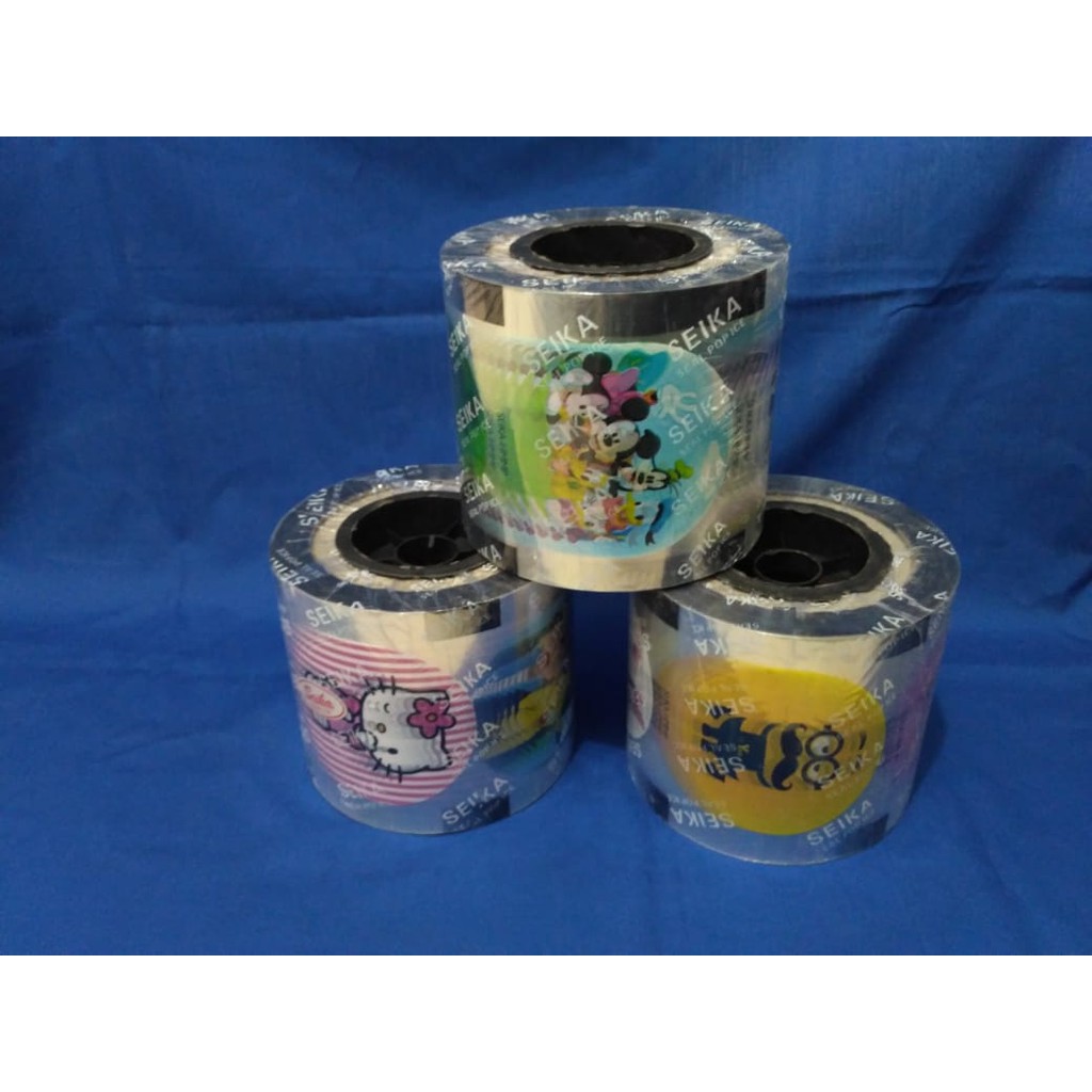 Plastik Seal Pop Ice Plastik Seal Gambar Kartun 1.100 cup
