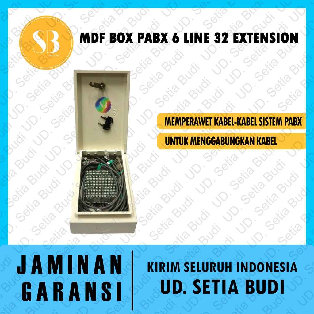 MDF Box PABX 6 Line 32 Extension