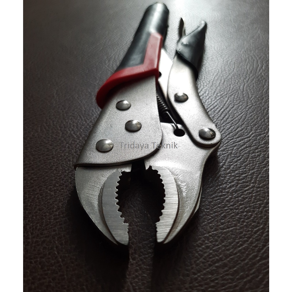 Tang Buaya Jepit Pengunci Multipler Besar 10 inch Lapis Karet