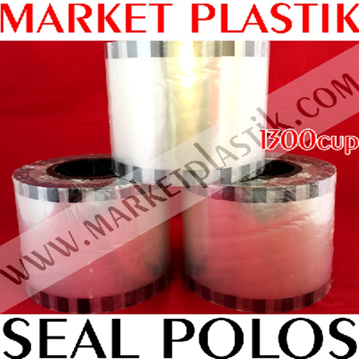 Plastik lid cup sealer pop ice / Seal Polos / seal pop ice murah / seal gelas 1300cup