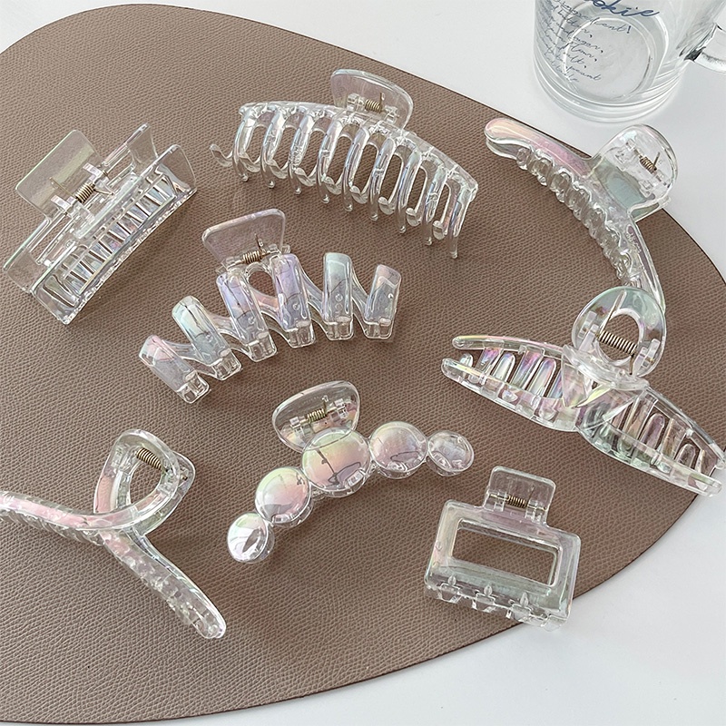 IFYOU Jepit Rambut Bahan Akrilik Motif Mermaid Gaya Korea Untuk Wanita
