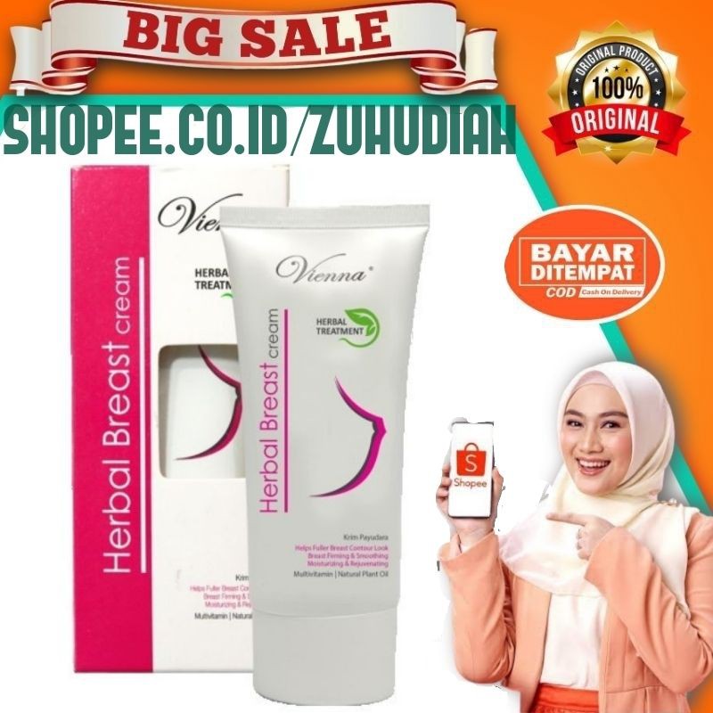[COD] Pembesar Payudara | 2 Minggu Payudara Besar Kenyal dan Kencang | Vienna BPOM
