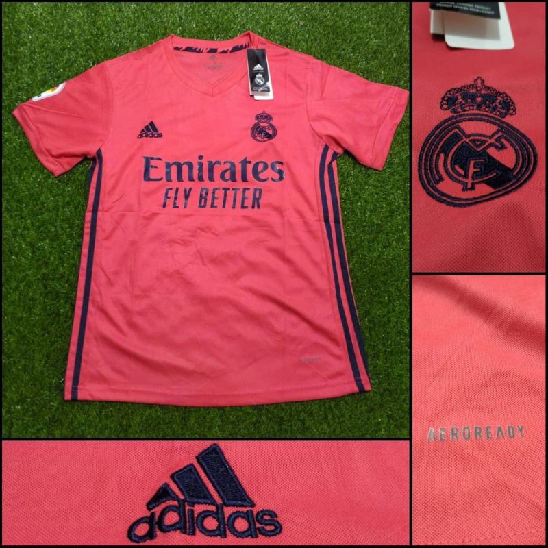 JERSEY BOLA REAL MADRID AWAY 2020/2021 GRADE ORI