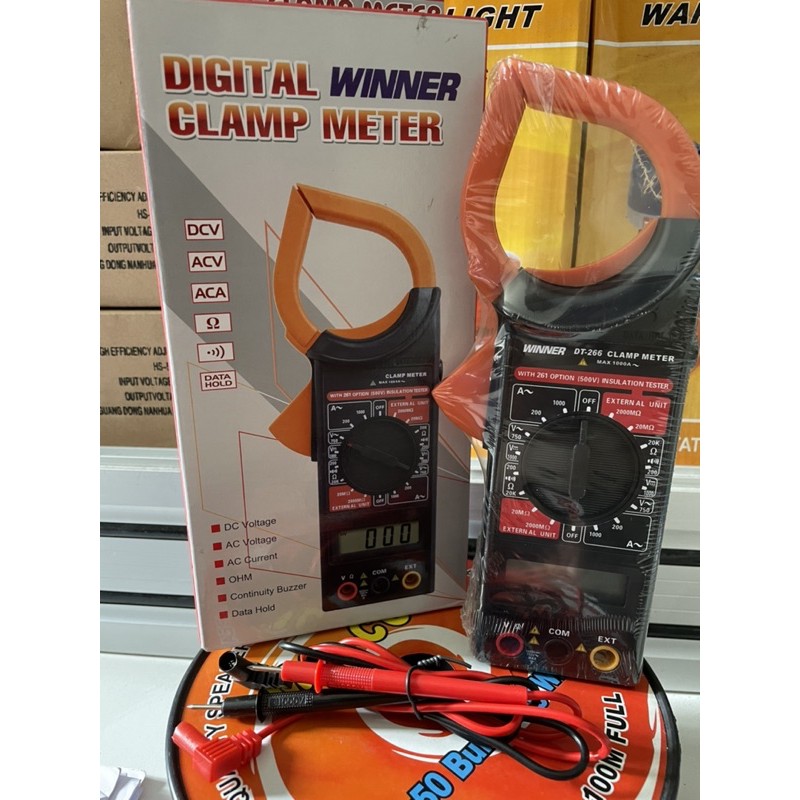 DIGITAL CLAMP METER DT-266 WINNER