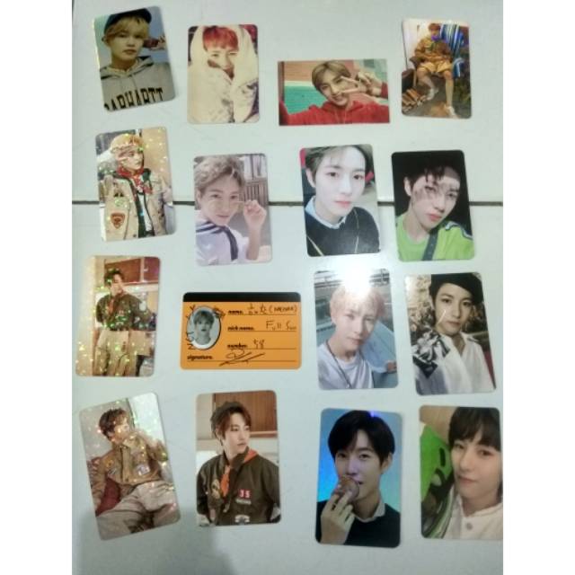 NCT Renjun Photocard Dream show sumkit mfal we young postcard pc