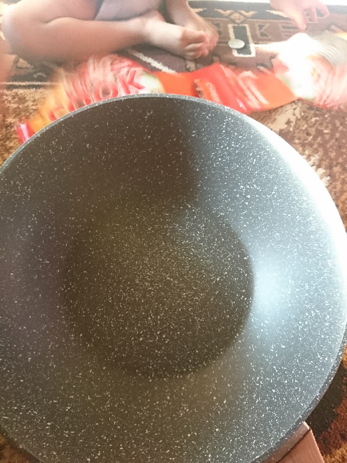 Cypruz Fry Wok Marble Series 28cm Fp-0644