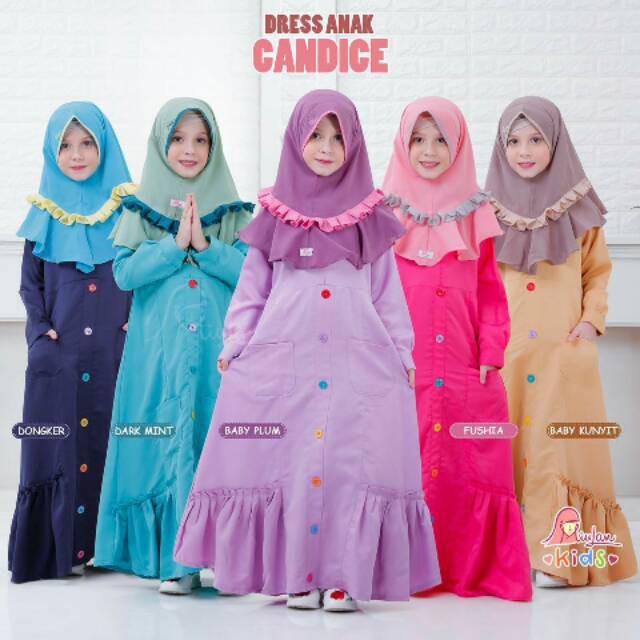 GAMIS ANAK REMAJA DRESS CANDICE ORIGINAL MIULAN [BISA COD]