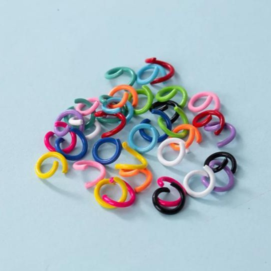 Ring Terbuka/Konektor Split Bahan Besi Harga/50Pc