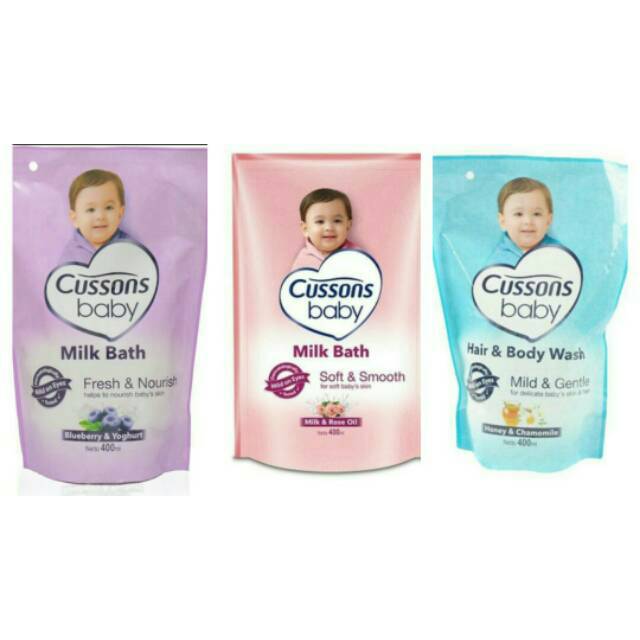 Cussons Baby Bath 400 ML refill