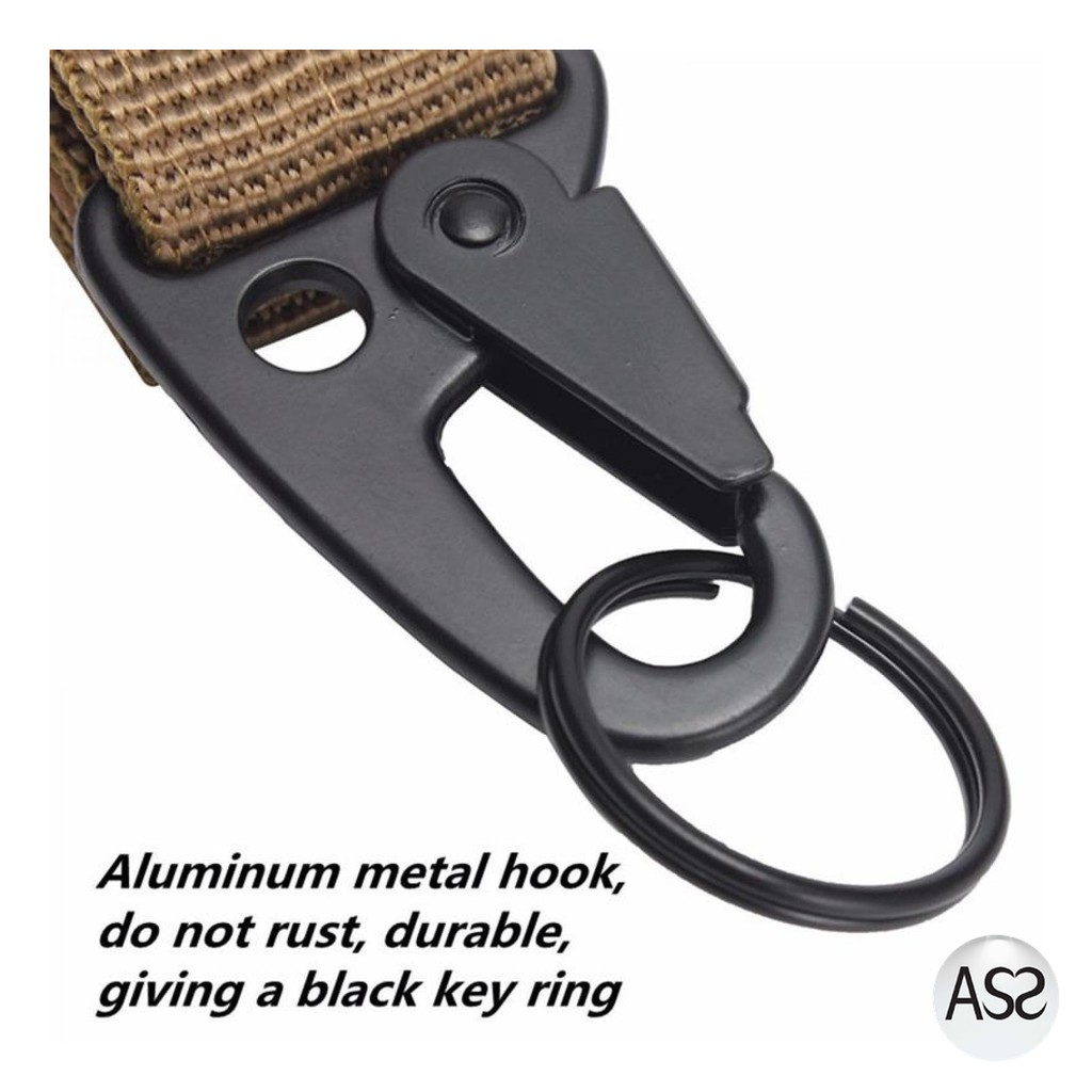 ASS Shop - ACOMS Quickdraw Carabiner Military Tactical Nylon Belt - HW74