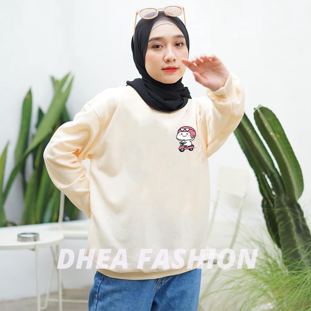 Sweater Cuby Pentol Korea Style | sweater Pria &amp; Wanita | Dhea Fashion