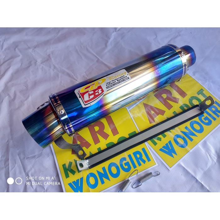 SILENCER KNALPOT cld c3 RACING BLUEMOON SILINCER cld c3 SILENCER SAJA