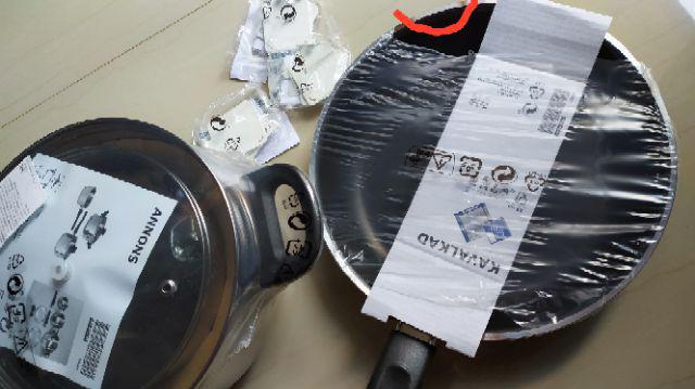 Kavalkad, Wajan Penggorengan, Hitam Ukuran 24 Cm