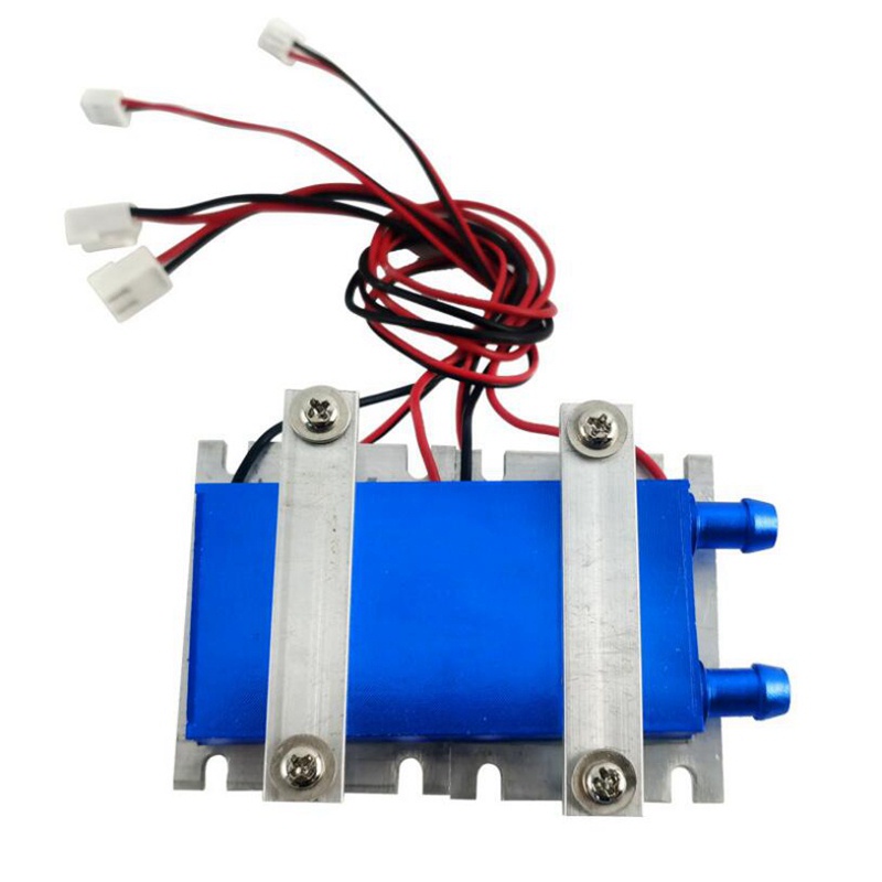 144W Thermoelectric Peltier Refrigeration Cooler 12V Semiconductor Air Conditioner Cooling System DIY Kit Cooling Down