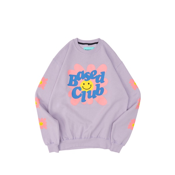 BASED CLUB BREED LILAC CREWNECK
