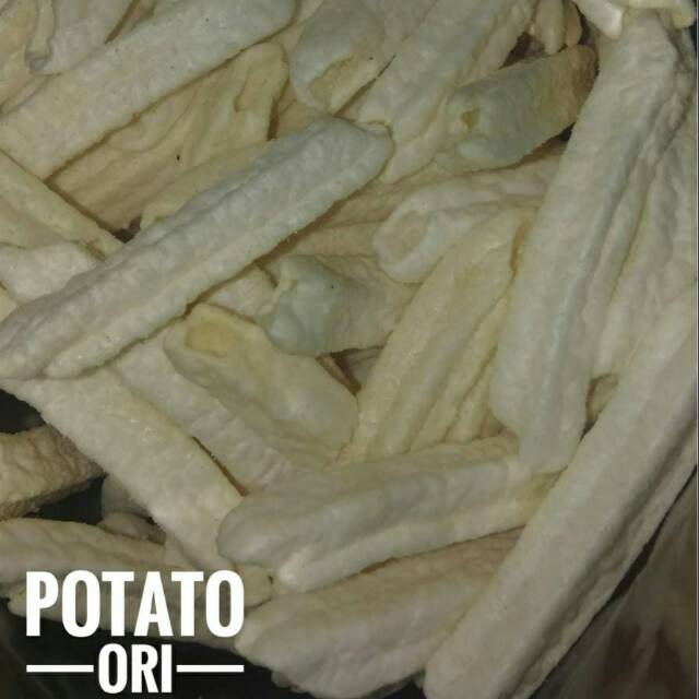 

POTATO 250 GRAM/ KRUPUK POTATO/CAMILAN MURAH/JAJANAN MURAH