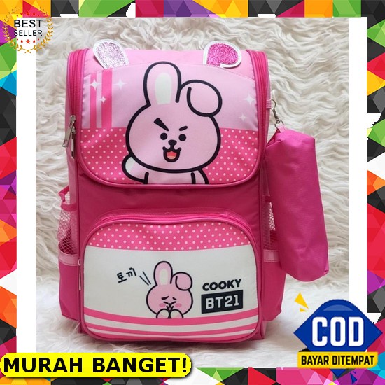 Tas Ransel Anak Paud Anti Air Import Karakter Doraemon Ukuran Besar Laki Laki Karakter L5F9 Import T