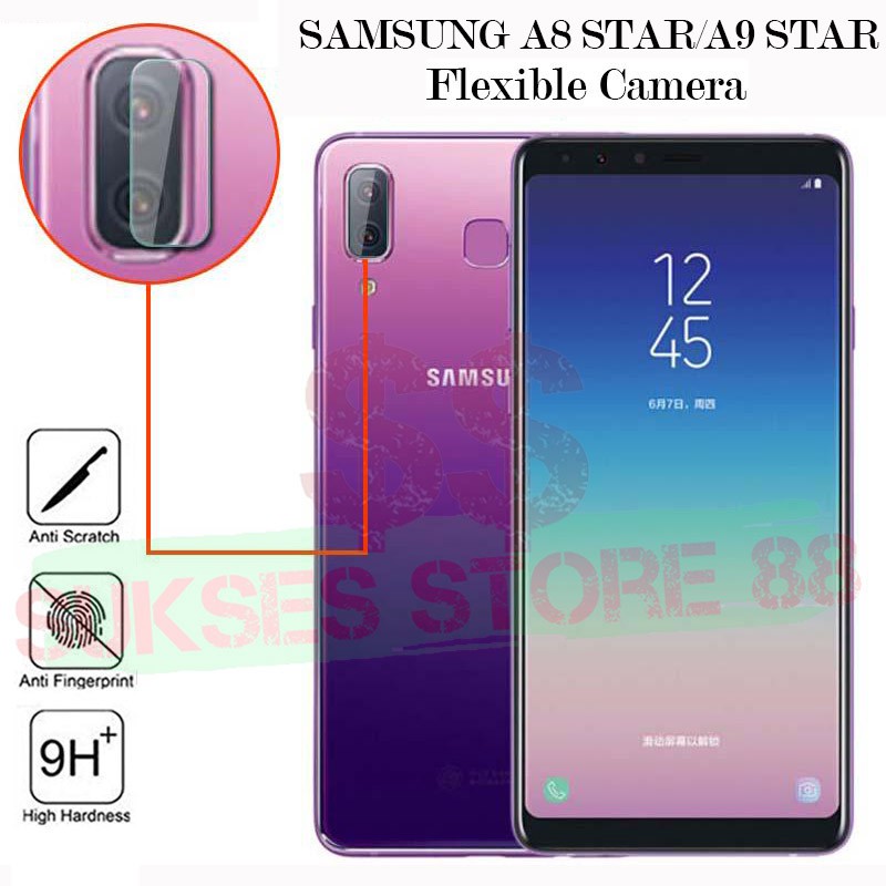 SAMSUNG A8 STAR/A9 STAR Camera Screen Protector Anti Gores Kamera Belakang Pelindung Tempered Camera