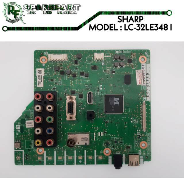MB TV LED SHARP LC-32LE348I  Mainboard tv led sharp lc32le348 i