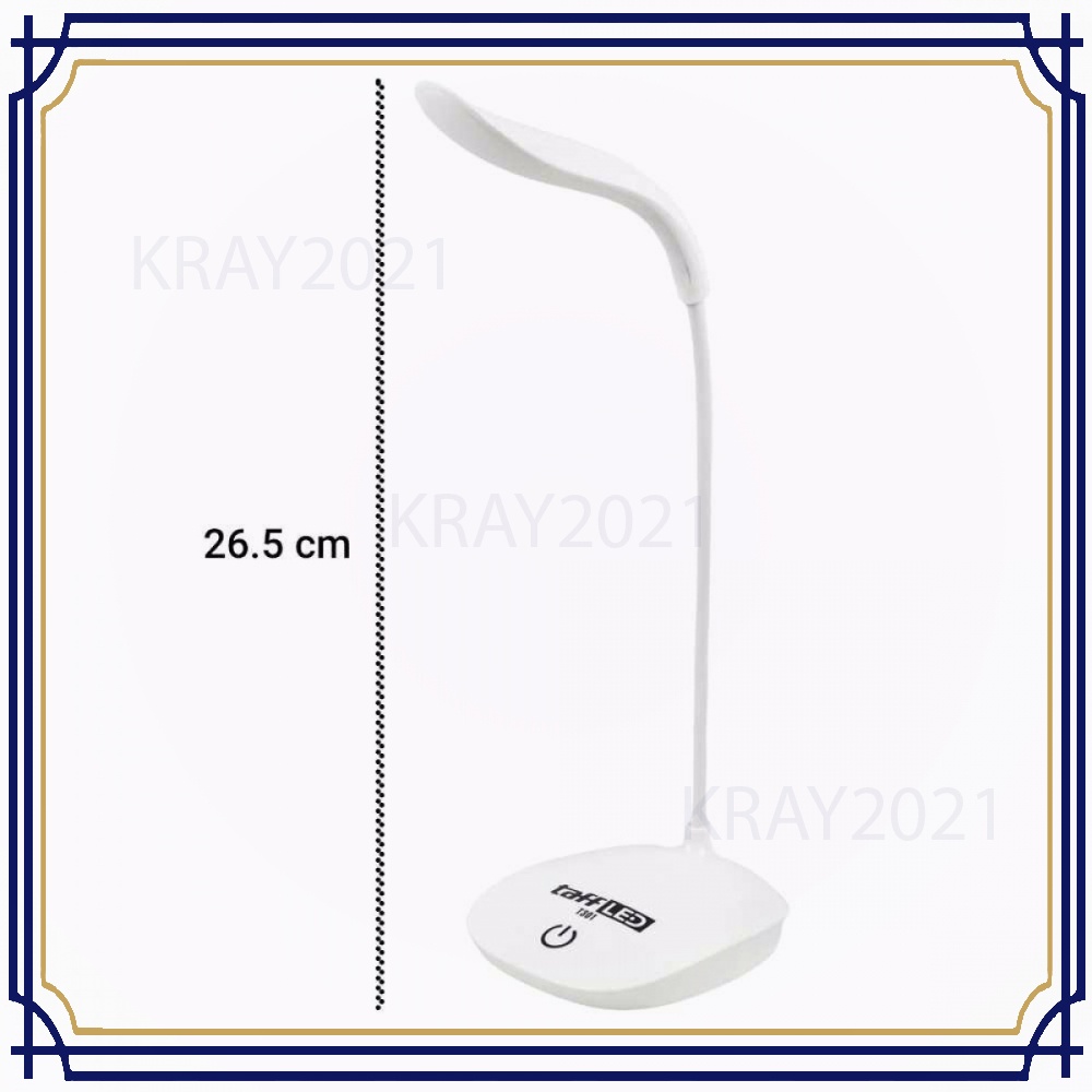 TaffLED Lampu Meja Belajar Desk Lamp USB 14 LED - T301