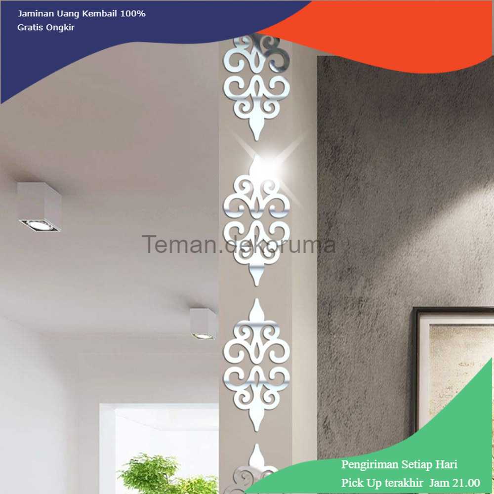 TD-AI01 SOLEDI Sticker Dekorasi Dinding Mosaic Mirror Acrylic 10 PCS - SL01