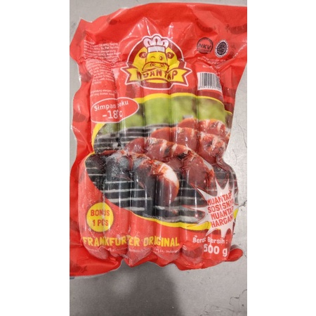 

Sosis muantap frankfurter original 500gram