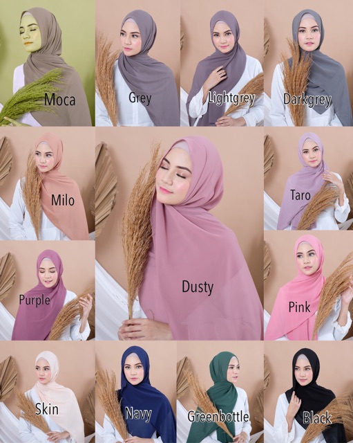 Pashmina Babydol Valentino